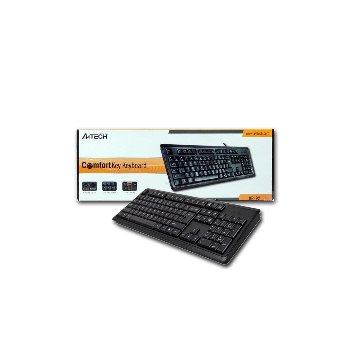 Enhance Productivity with A4TECH KRS83 Multimedia Keyboard