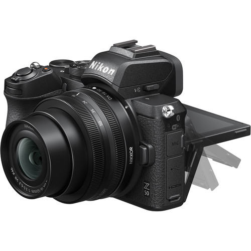 Nikon Z50 20.9MP Wi-Fi Mirrorless Digital Camera with 16-50mm